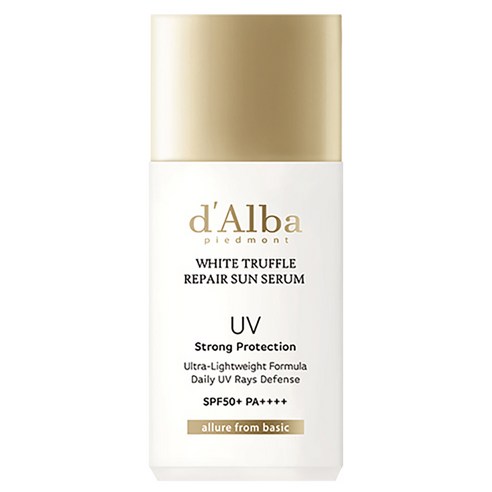 [비건뷰티] 달바 화이트 트러플 리페어 선세럼 SPF50+ PA++++, 35ml, 1개