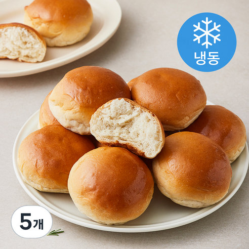 외계인방앗간 현미모닝빵 (냉동), 400g, 5개