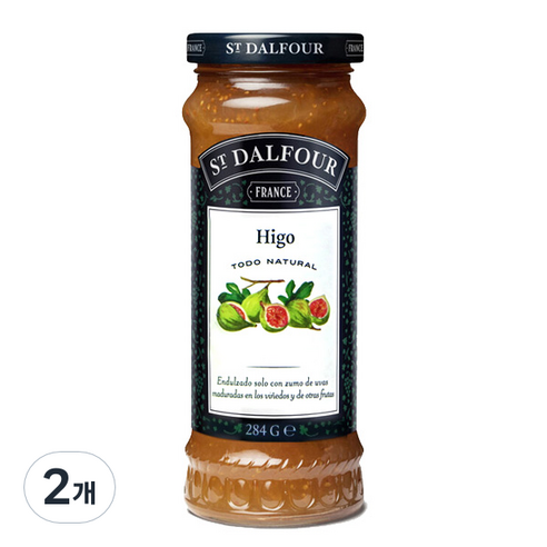 샹달프 과일잼 로열 무화과, 2개, 284g