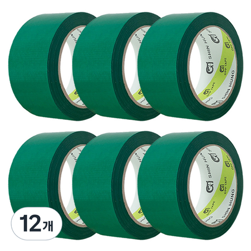 신흥테이프 청면테이프 48mm x 15m, 12개