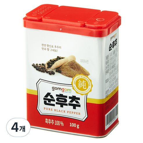 곰곰 순후추, 100g, 4개