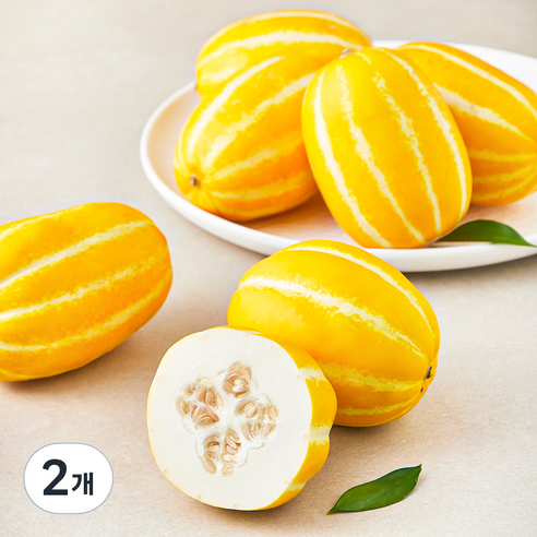곰곰 성주 당도선별 참외, 2kg(6~8입), 2개