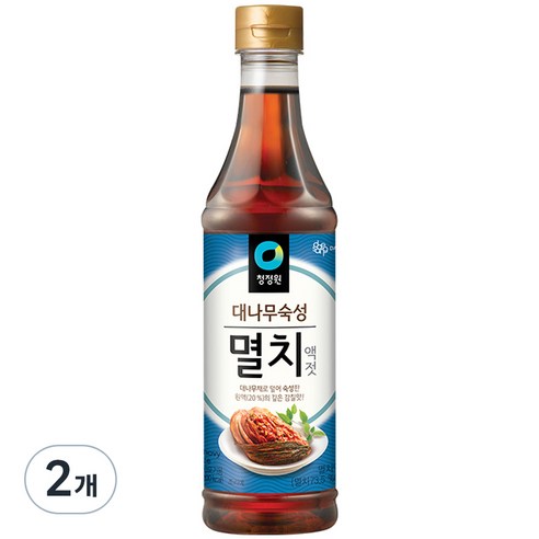 청정원 멸치액젓, 1kg, 2개