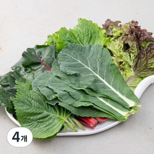 GAP 삼겹살용 모둠쌈, 450g, 4개