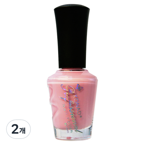 코나드 프로페셔널 레귤러 네일 폴리쉬 15ml, 핑크로즈, 2개