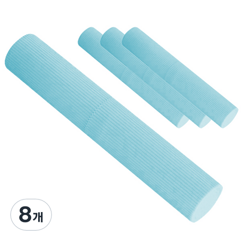 블럭마트 휴대용 칫솔치약 케이스, 8개