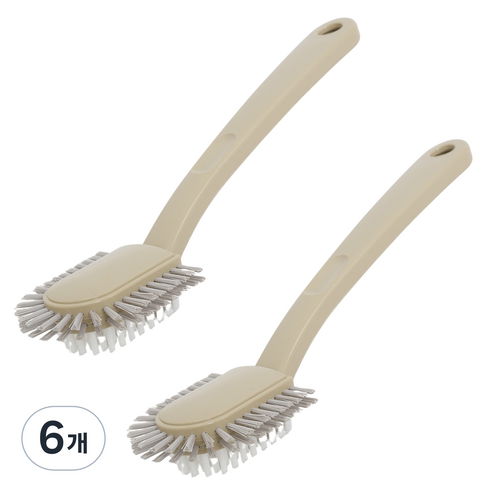 크린메이트 삼면 운동화솔, 랜덤발송, 6개