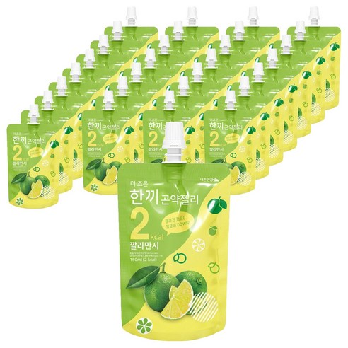 더존건강 더 조은 한끼곤약젤리 깔라만시, 150ml, 90개