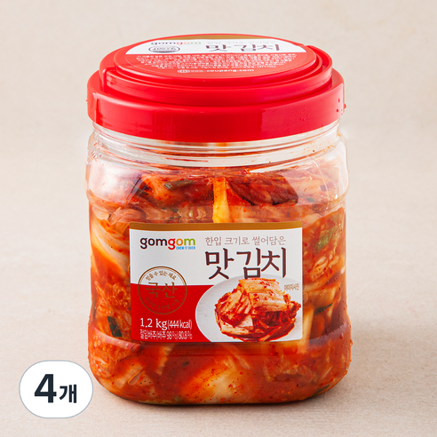 곰곰 맛김치, 1.2kg, 4개