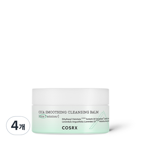 코스알엑스 퓨어 핏 시카 스무딩 클렌징 밤, 120ml, 4개