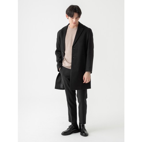 캐럿의 남성용 데일리 오버핏 롱 코트는 당신을 세상에서 가장 멋진 남자로 만들어 줄 것입니다.