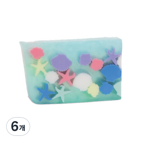 프라이멀엘리먼츠 바디솝 스타피쉬, 165g, 6개