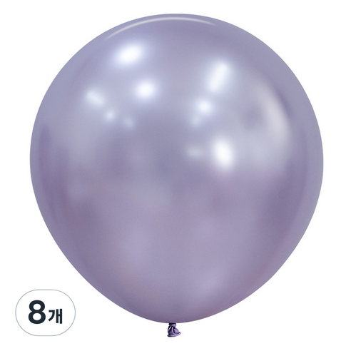 셈퍼텍스 풍선 60cm, 실크 라이트애머시스트, 8개