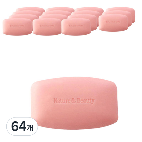 무궁화 타임 로즈 비누, 100g, 64개