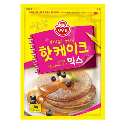 오뚜기 핫케이크 믹스, 1kg, 1개