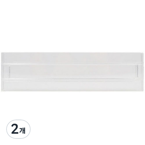 간편한 서랍 칸 분리대, 2개, 화이트
