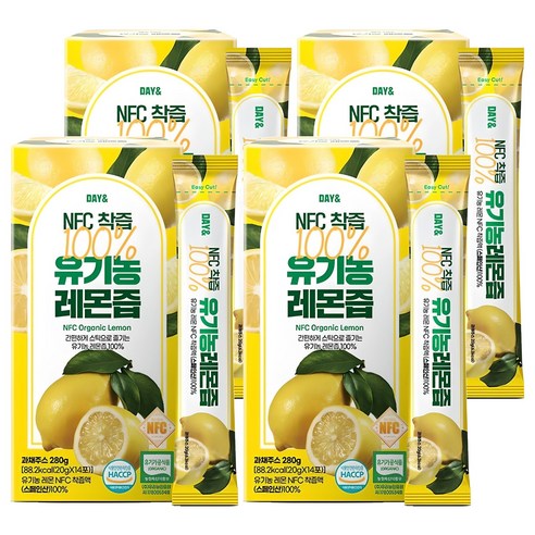 데이앤 NFC 100% 유기농 레몬즙