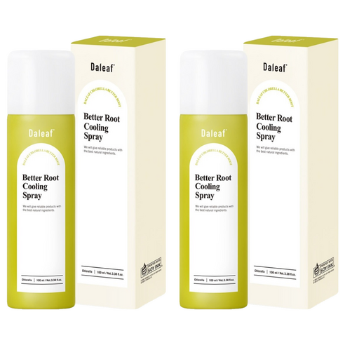 달리프 클로렐라 베러 루트 쿨링 스프레이, 100ml, 2개