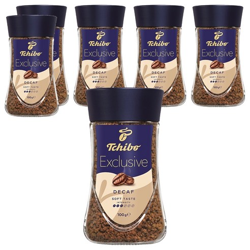 치보 익스클루시브 디카페인 인스턴트 커피, 100g, 1개입, 6개