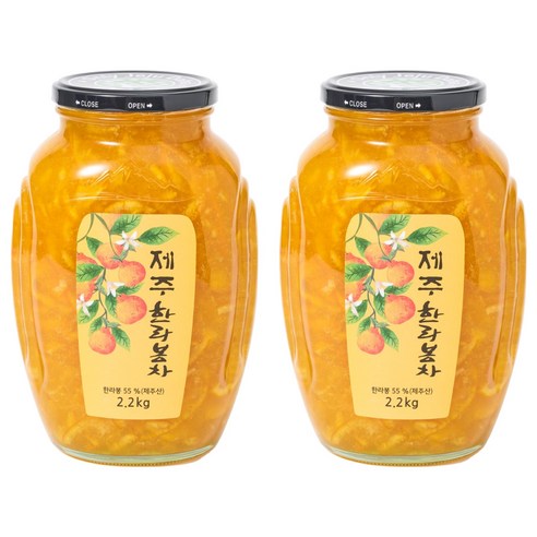 다하 제주 한라봉차, 2.2kg, 1개입, 2개