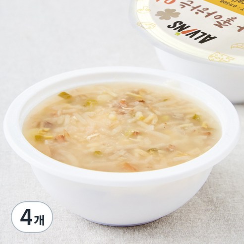 엘빈즈 순한 닭개장, 150g, 4개