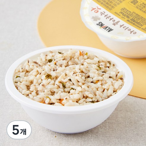 엘빈즈 한우 모듬버섯 볶음밥, 160g, 5개