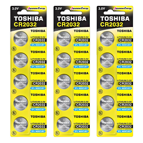 도시바 리튬 코인건전지, 5개입, 3개