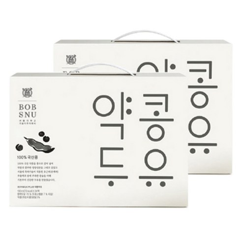 서울대밥스누 약콩두유 오리지널, 190ml, 48개