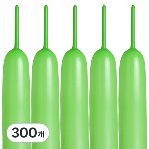 셈퍼텍스 요술풍선 260s, 라임그린, 300개
