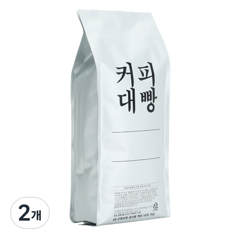 커피대빵 윤 센서리 블랜딩 원두커피, 500g, 2개