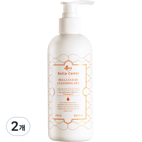 벨라센토 벨라클리어 클렌징 젤, 250ml, 2개