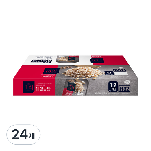 The미식 메밀쌀밥, 180g, 24개