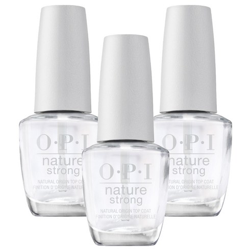 오피아이 탑코트, 투명, 3개, 15ml
