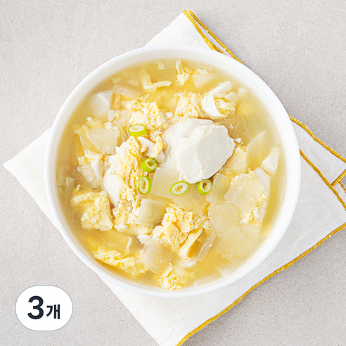 킨더가든 순두부 달걀탕, 300g, 3개
