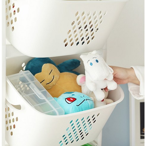 빨래 지옥 탈출! VER 4 대용량 트롤리 빨래바구니로 편리하고 효율적인 빨래 생활을 시작하세요.