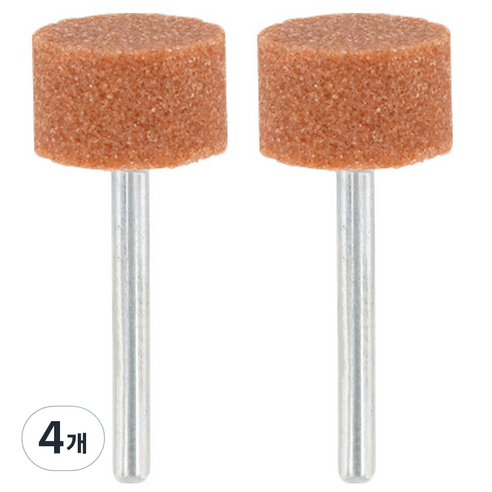 드레멜 산화알루미늄 연마석 15.9mm 8193 C5381876, 4개
