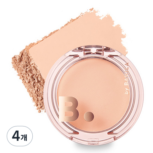 바닐라코 프라이밍 베일 치크 6g, BE02 베어 누드, 4개