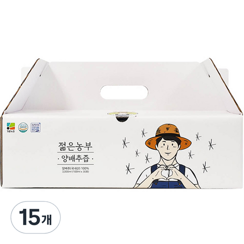 젊은농부 양배추즙, 3000ml, 15개