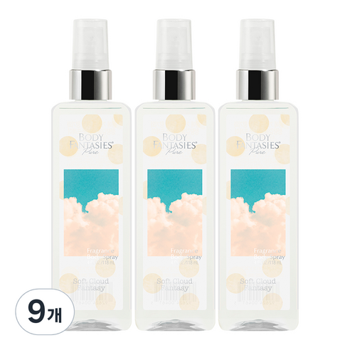 바디판타지 바디미스트 퓨어 소프트 클라우드 판타지, 118ml, 9개