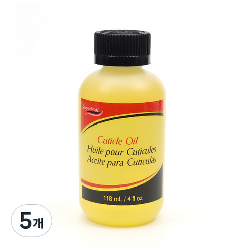 슈퍼네일 큐티클 오일, 118ml, 5개