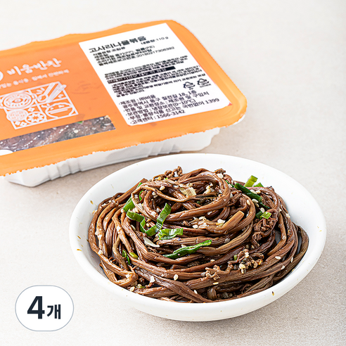 비움 고사리 나물볶음, 110g, 4개