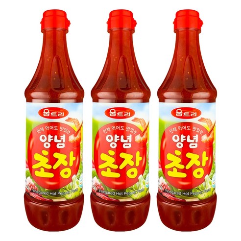 움트리 양념 초장, 1kg, 3개