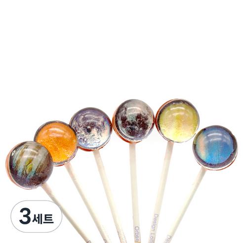 오브세이 우주사탕 A 19g x 6p 세트, 114g, 3세트