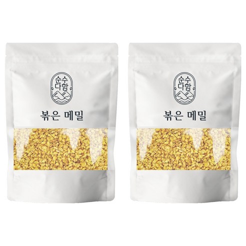 순수다함 볶은메밀차, 300g, 2개, 1개입