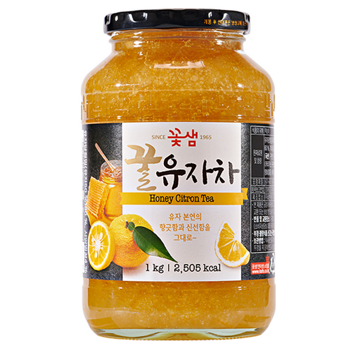 꽃샘 꿀유자차