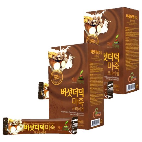 엔초이스_프리미엄버섯더덕마죽 10p, 2개, 300g
