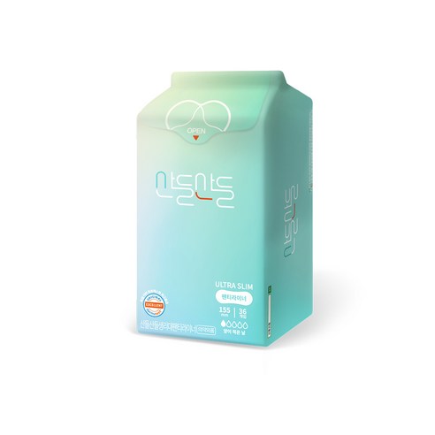산들산들 팬티라이너 155mm, 36개입, 1개