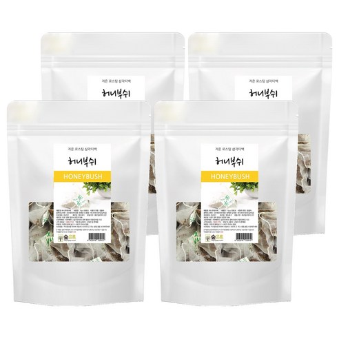 숲으로허브 허니부쉬 삼각티백, 1g, 100개입, 4개