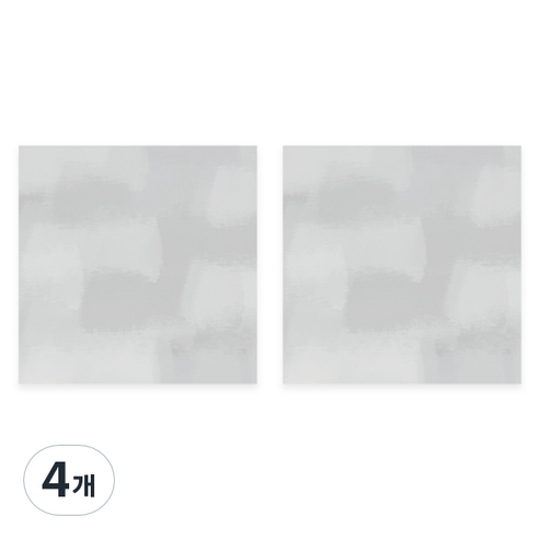 모노라이크 컬러 페인팅 메모지, 11 그레이, 1개입, 4개