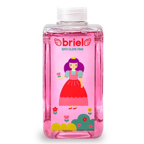 브리엘 바스 슬라임 480ml, 핑크, 1개